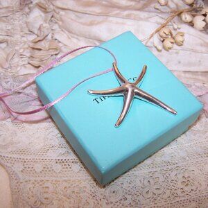 Tiffany & Co Elsa Peretti Sterling Silver Starfish Pendant